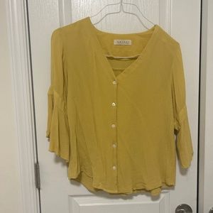 Ruffle Sleeve Top